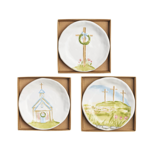 Cross & Chapel Trinket Dishes