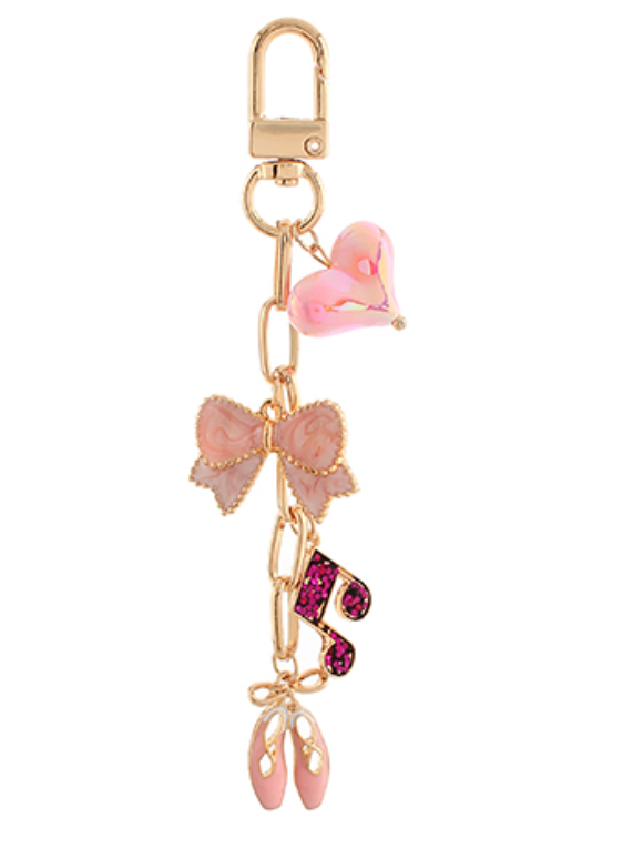 Ballet Dancer Keychain