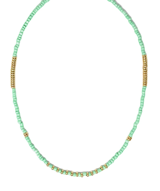 Seed Bead Adjustable Necklace