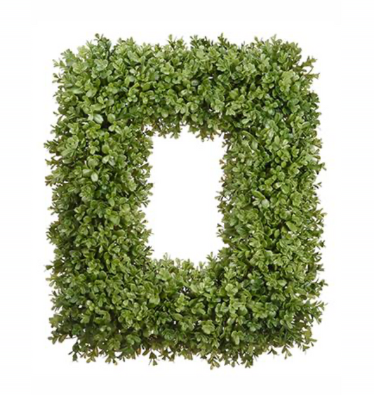 Square Boxwood Wreath