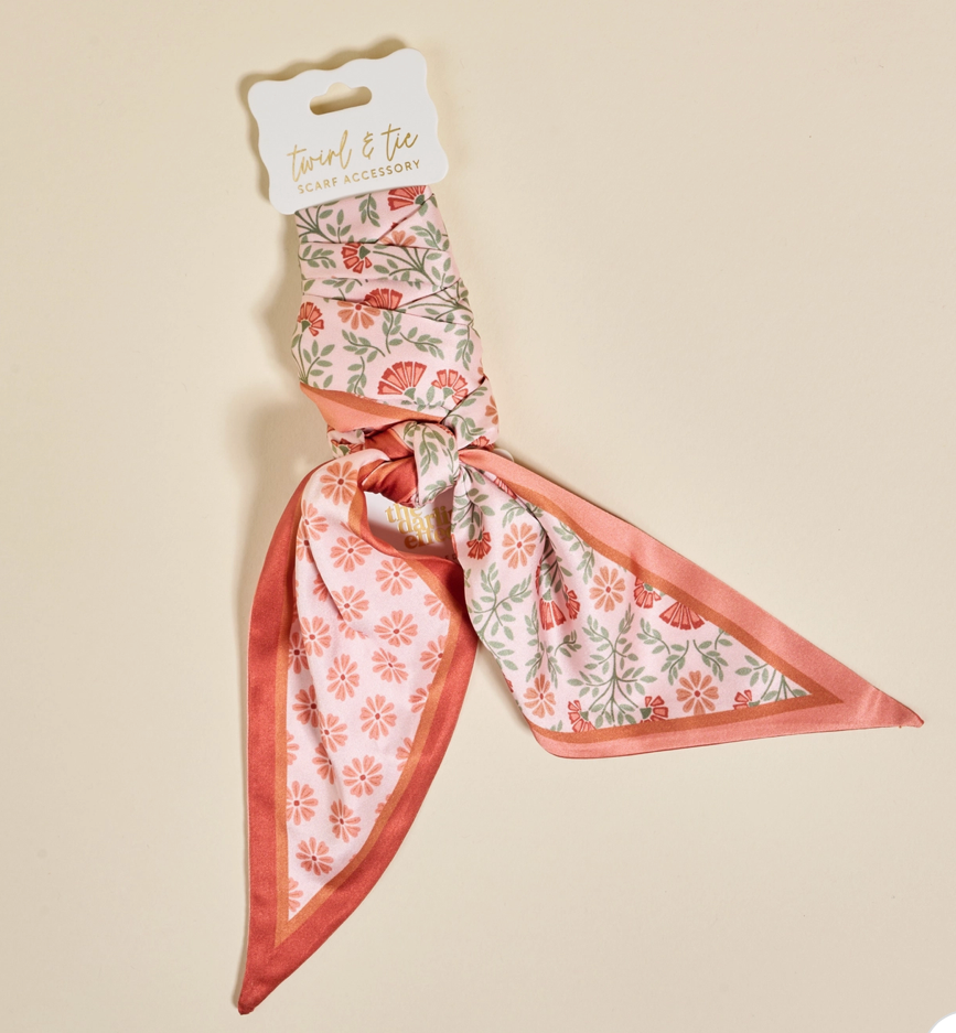 Twirl & Tie Scarf | Everbloom Dusty Rose