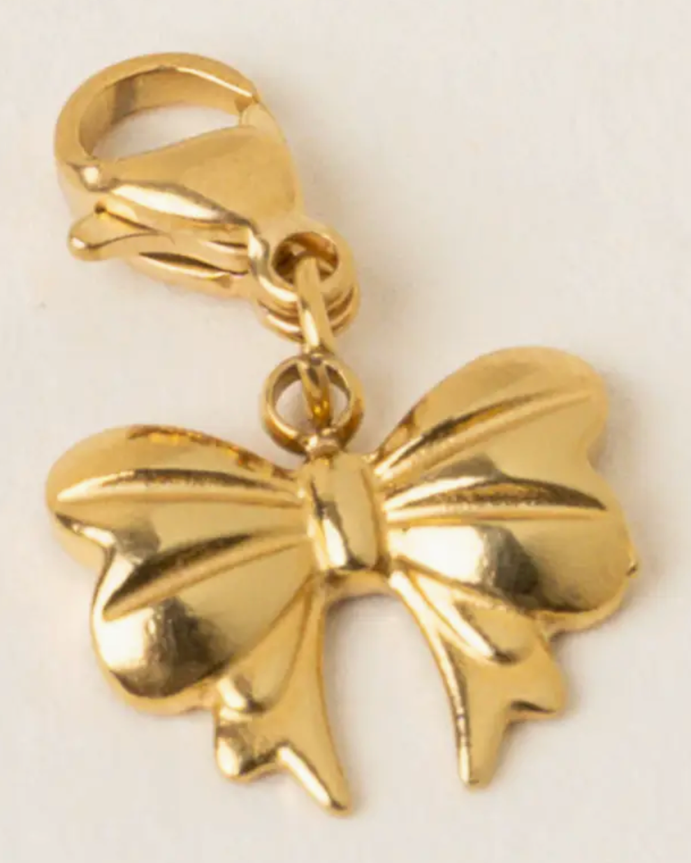 Jewelry Charm Gold | Bitty Bow