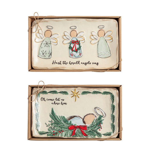 Christmas Sentiment Tray