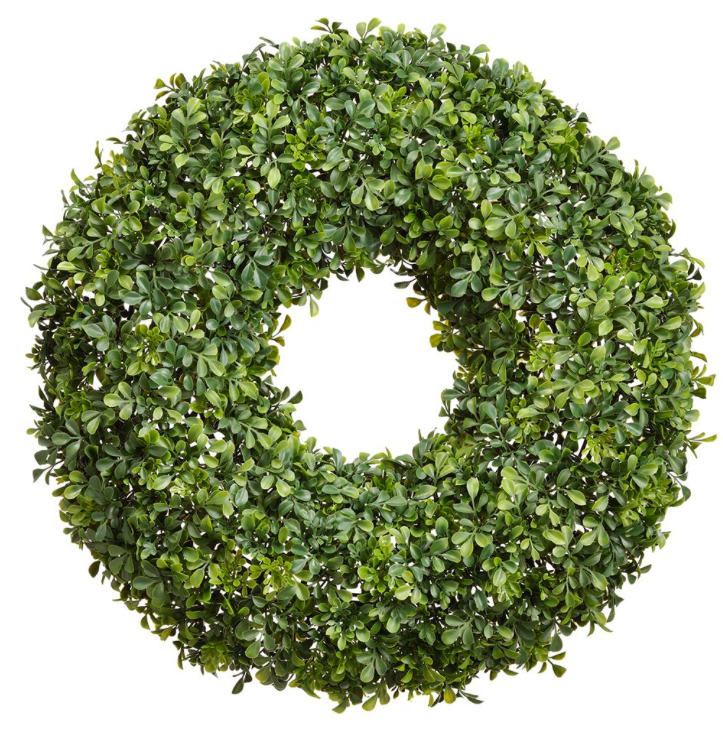Round Boxwood Wreath | 22"