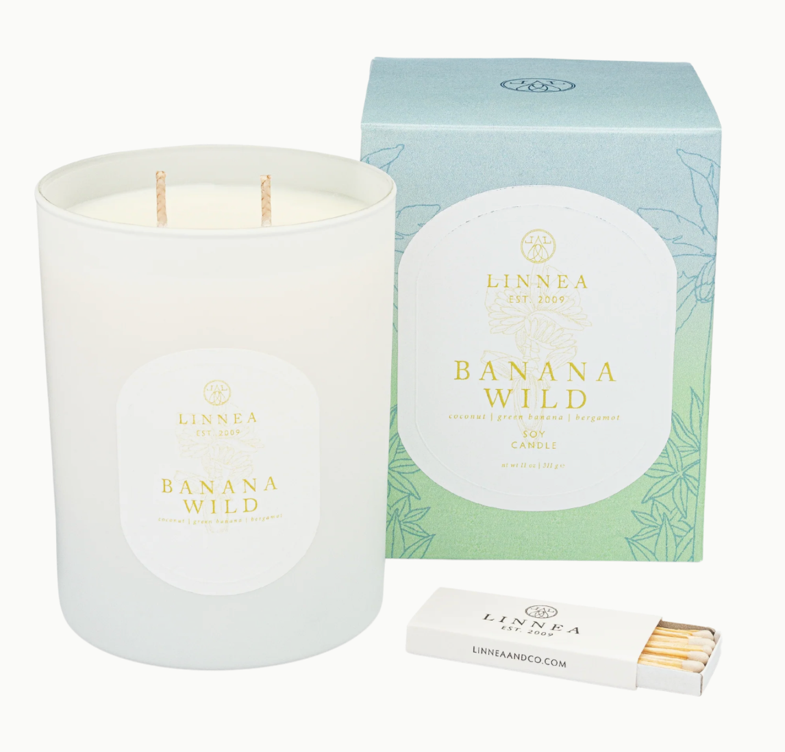 Linnea 2-wick Candle