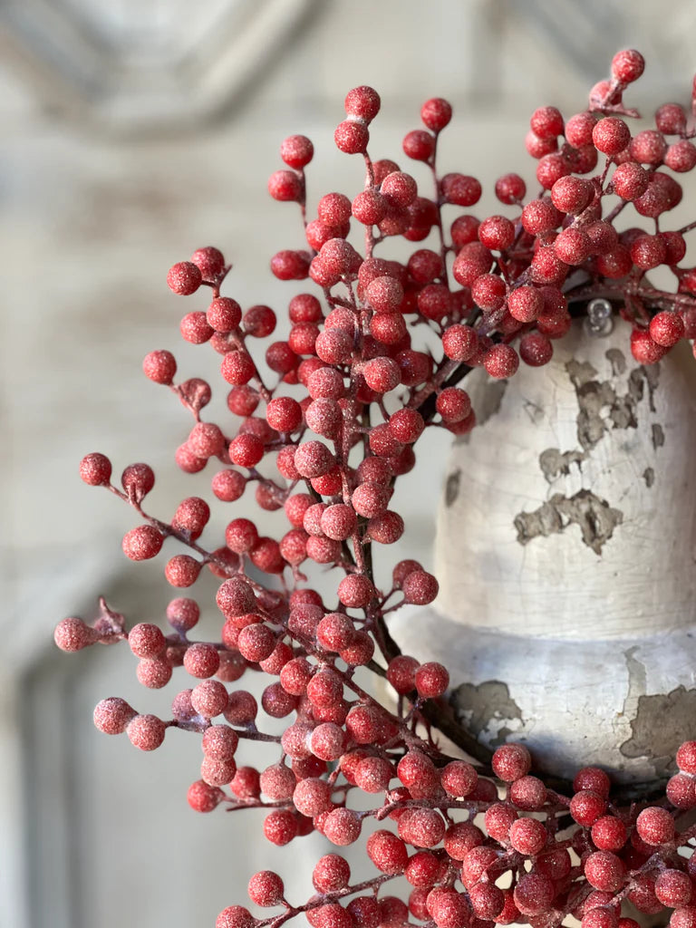 Frosted Fizzy Berry Candle Ring