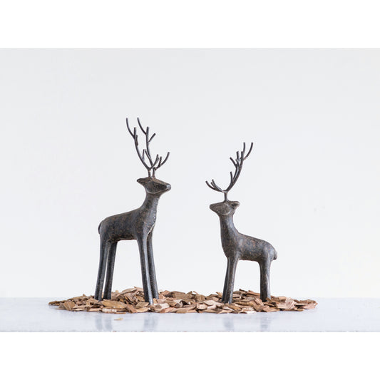 Cast Iron Standing Deer