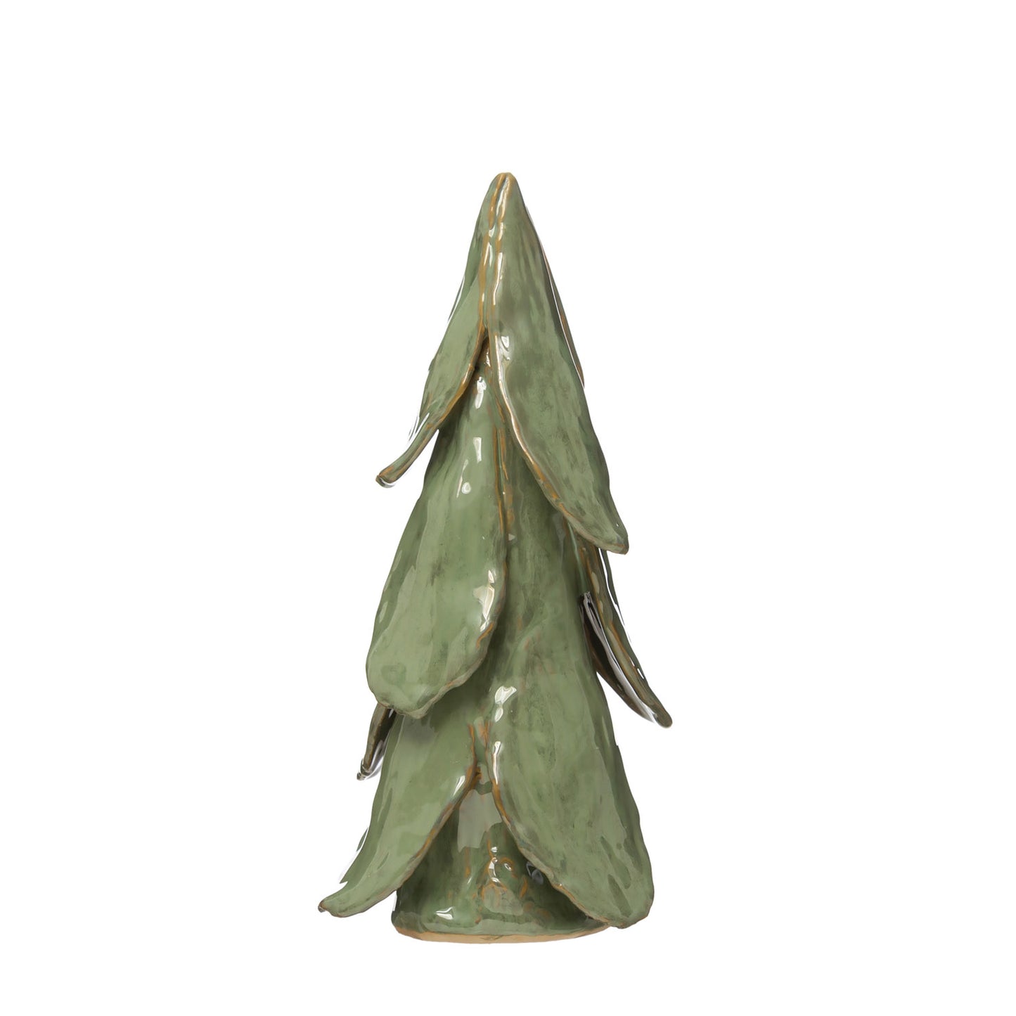 Handmade Reactive Glaze Tree | Light Green