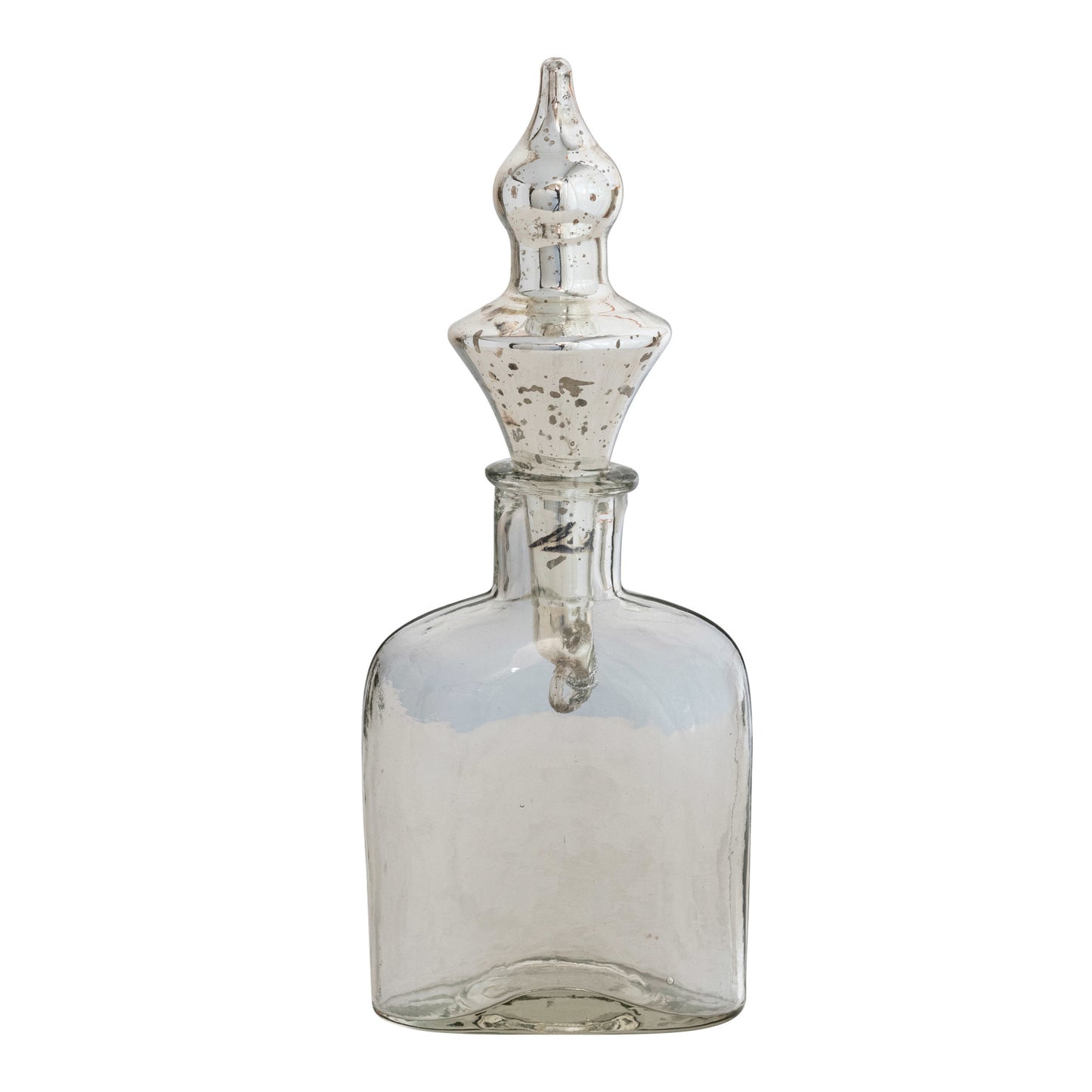 Glass Bottle w/ Ornament Stopper