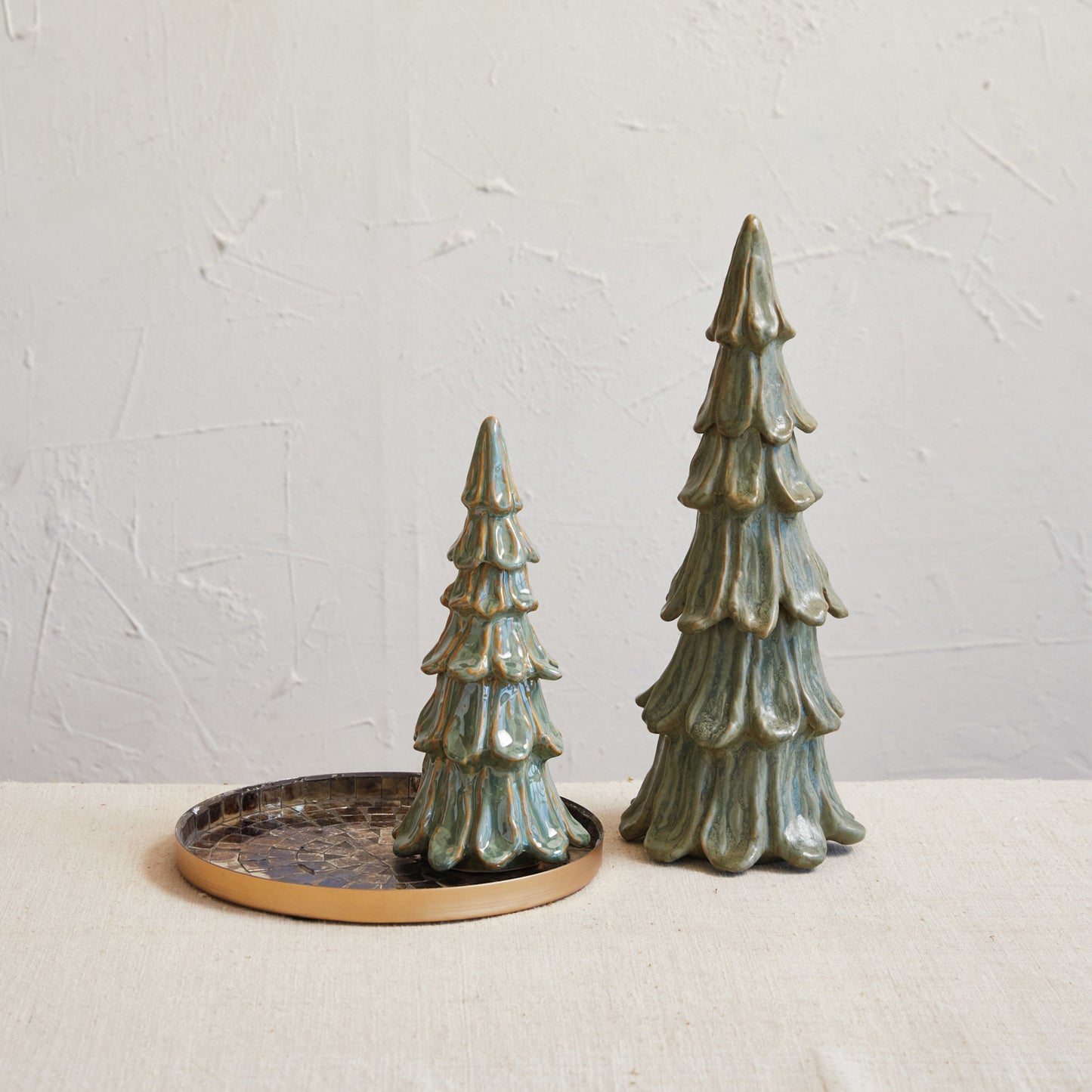 Stoneware Tree | Light Green