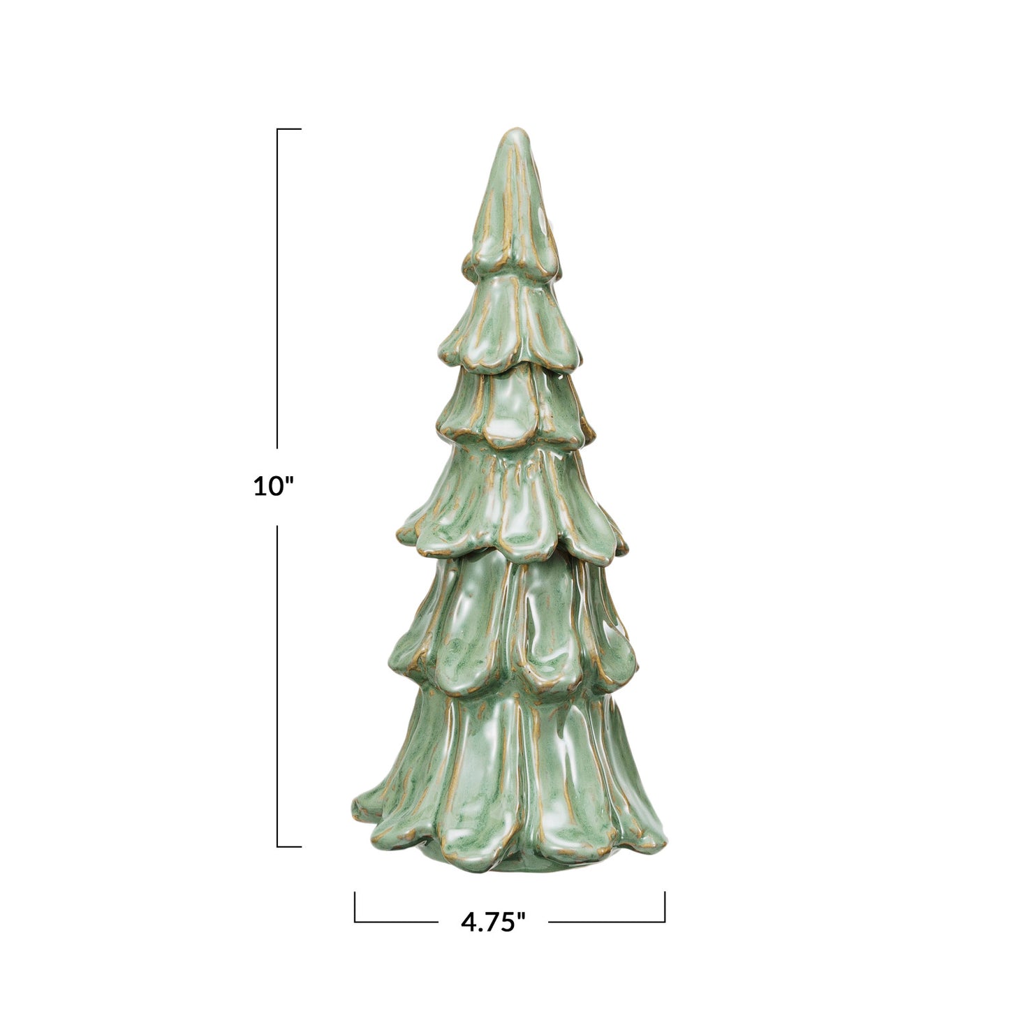 Stoneware Tree | Light Green