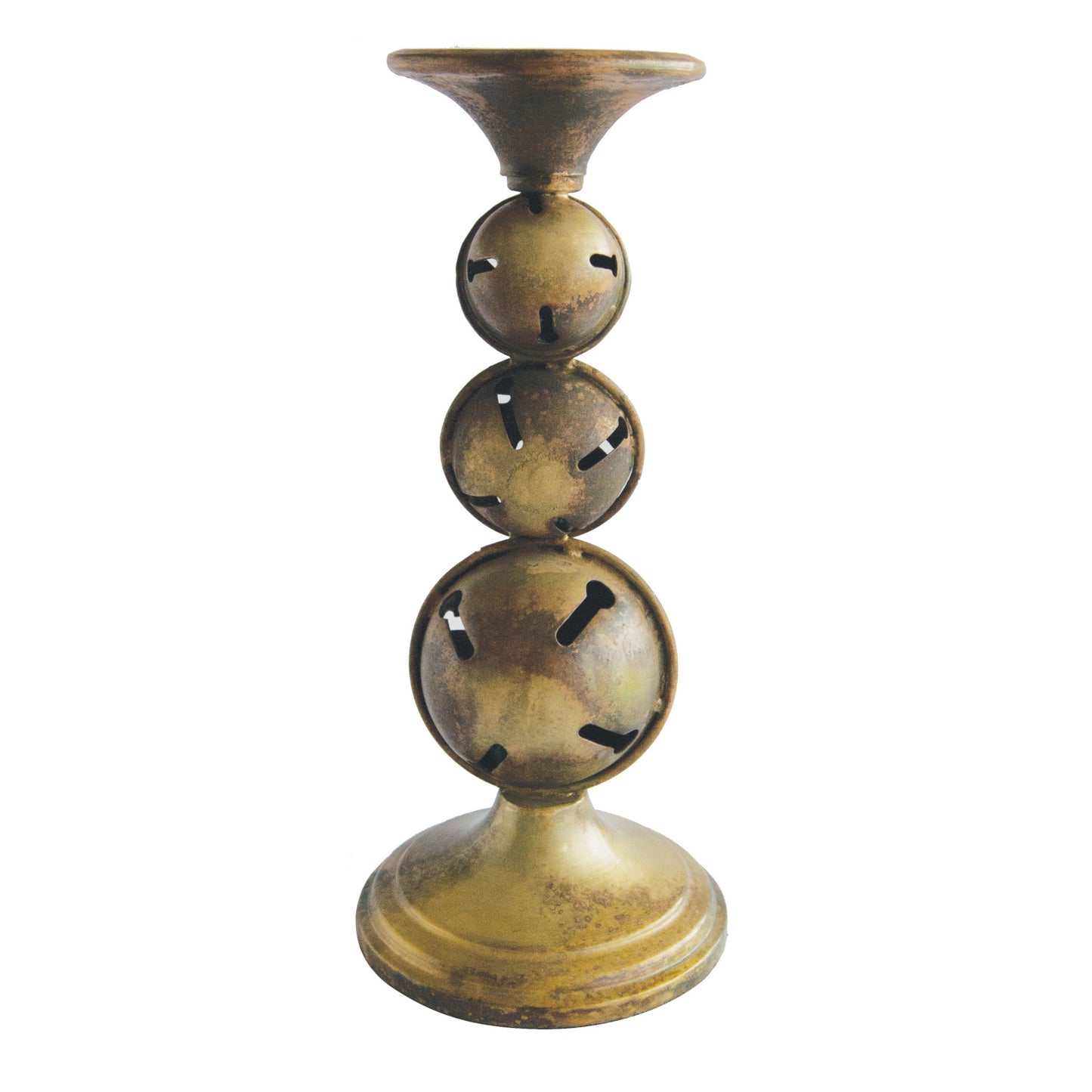 Jingle Bell Candle Holder | Metal