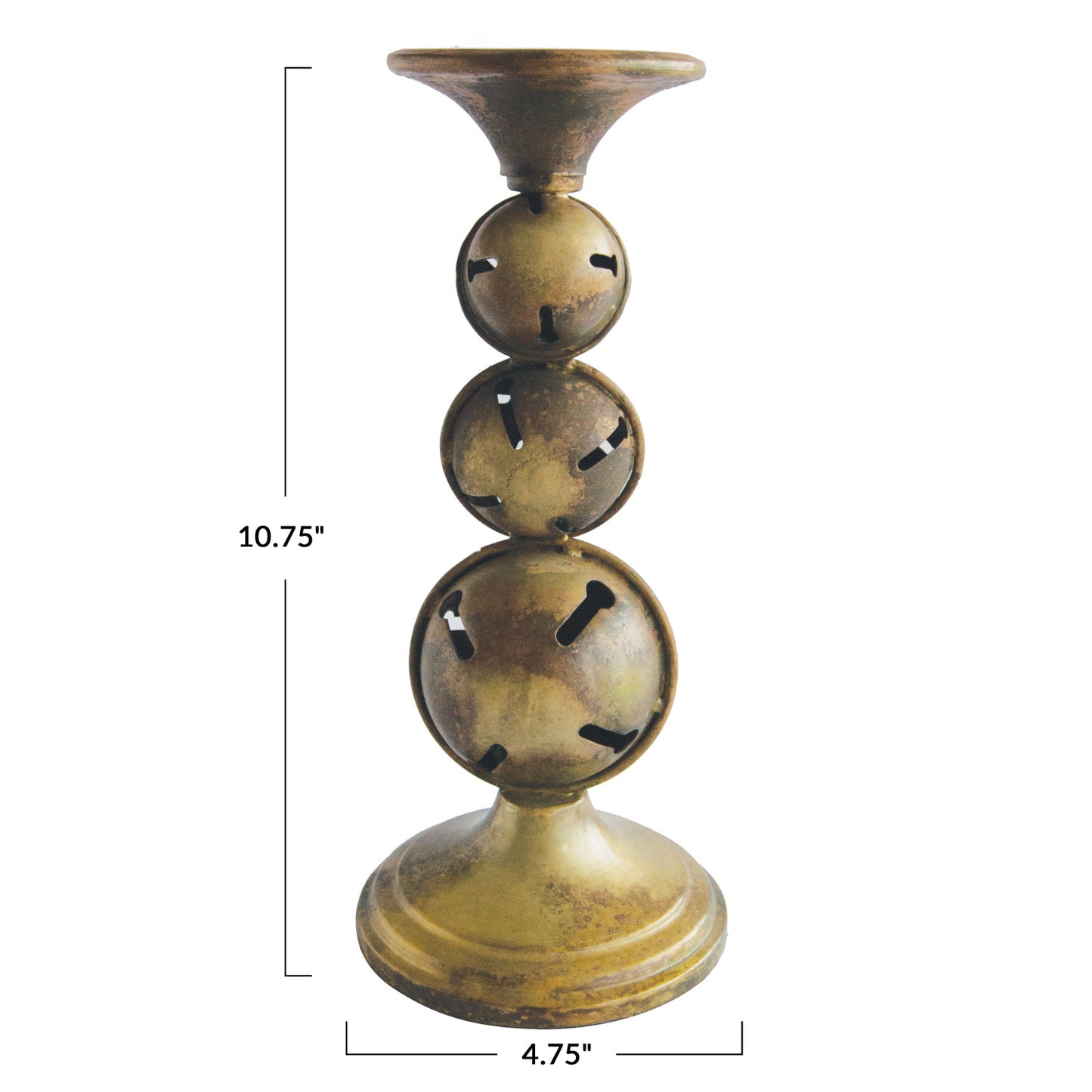 Jingle Bell Candle Holder | Metal