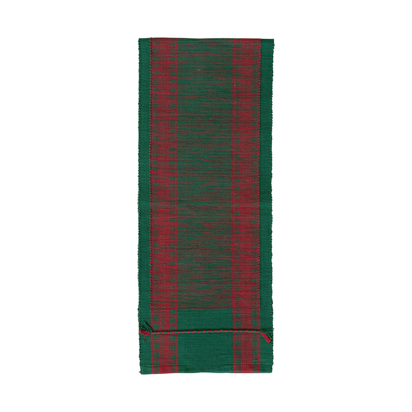 Plaid Christmas Table Runner