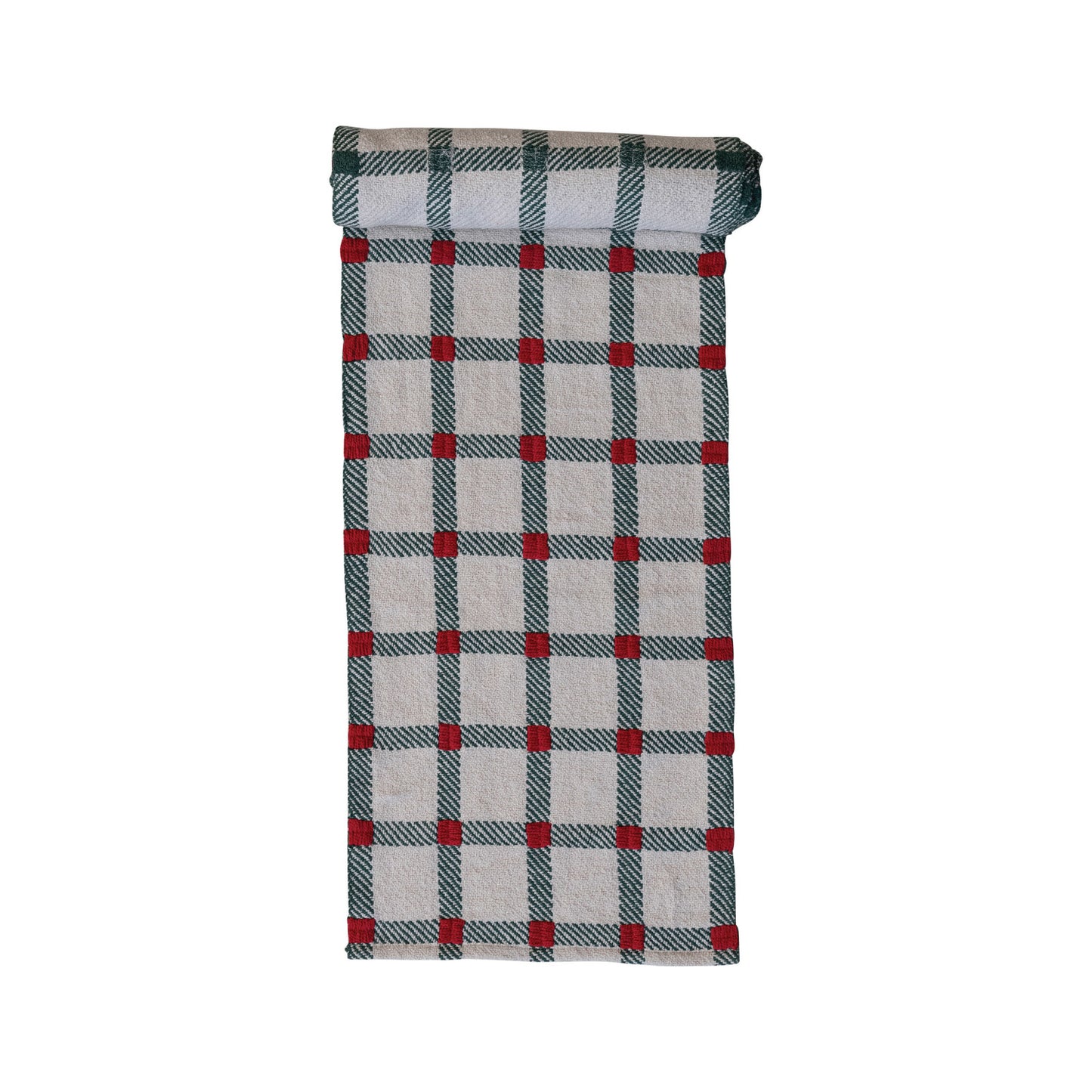 Plaid Christmas Table Runner