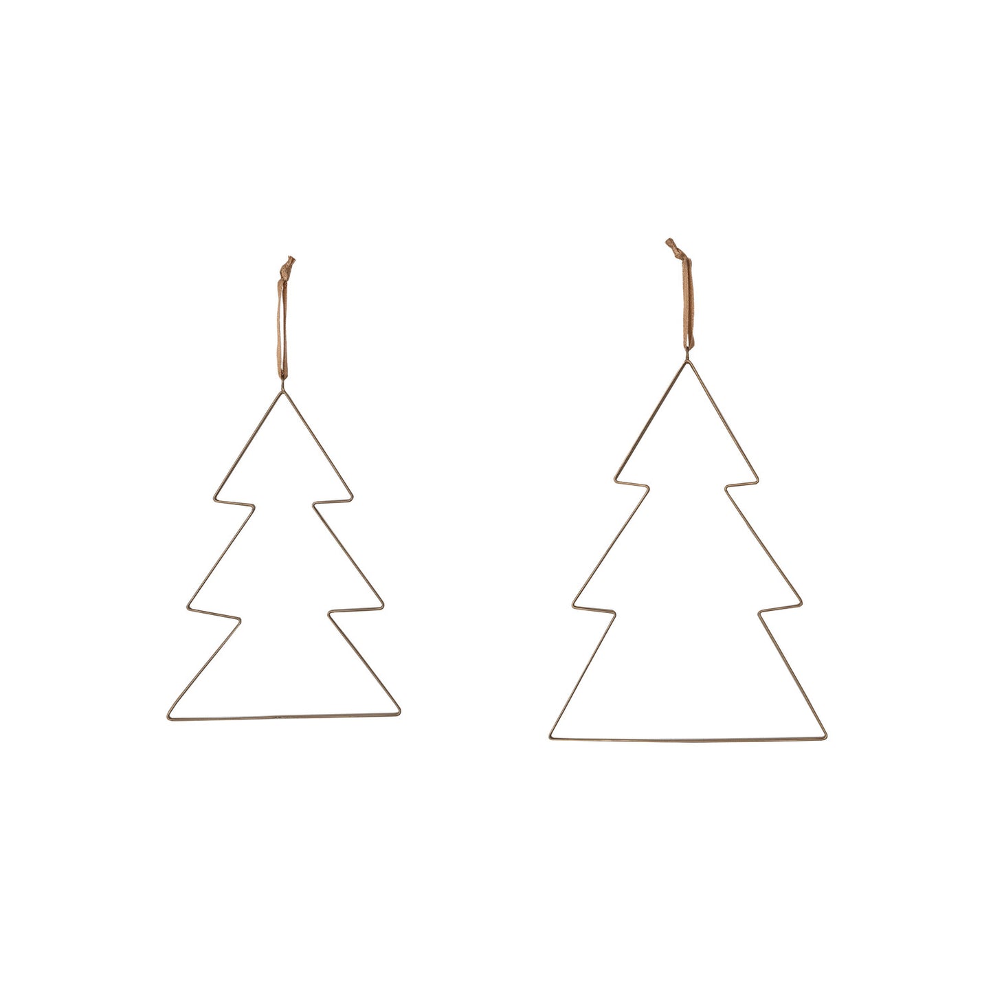 Hanging Metal Trees | Set of 2
