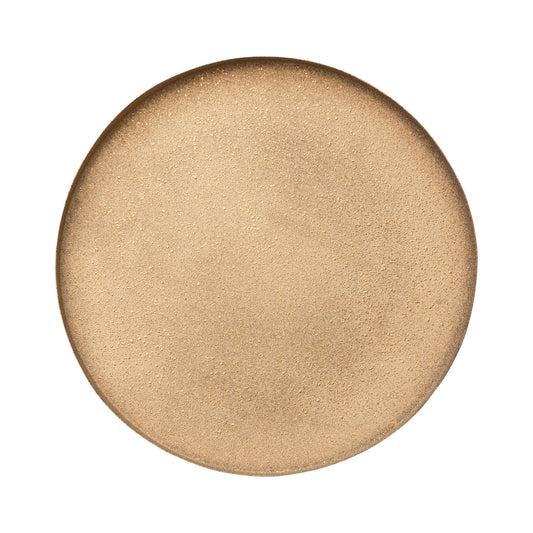 Decorative Gold Metal Tray | 12"