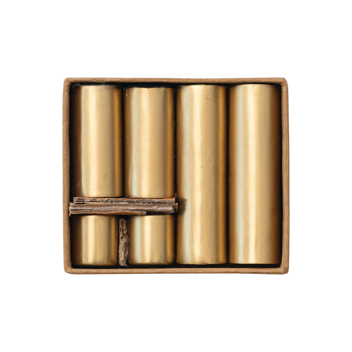 Gold Magnetic Taper Holders | Set of 6
