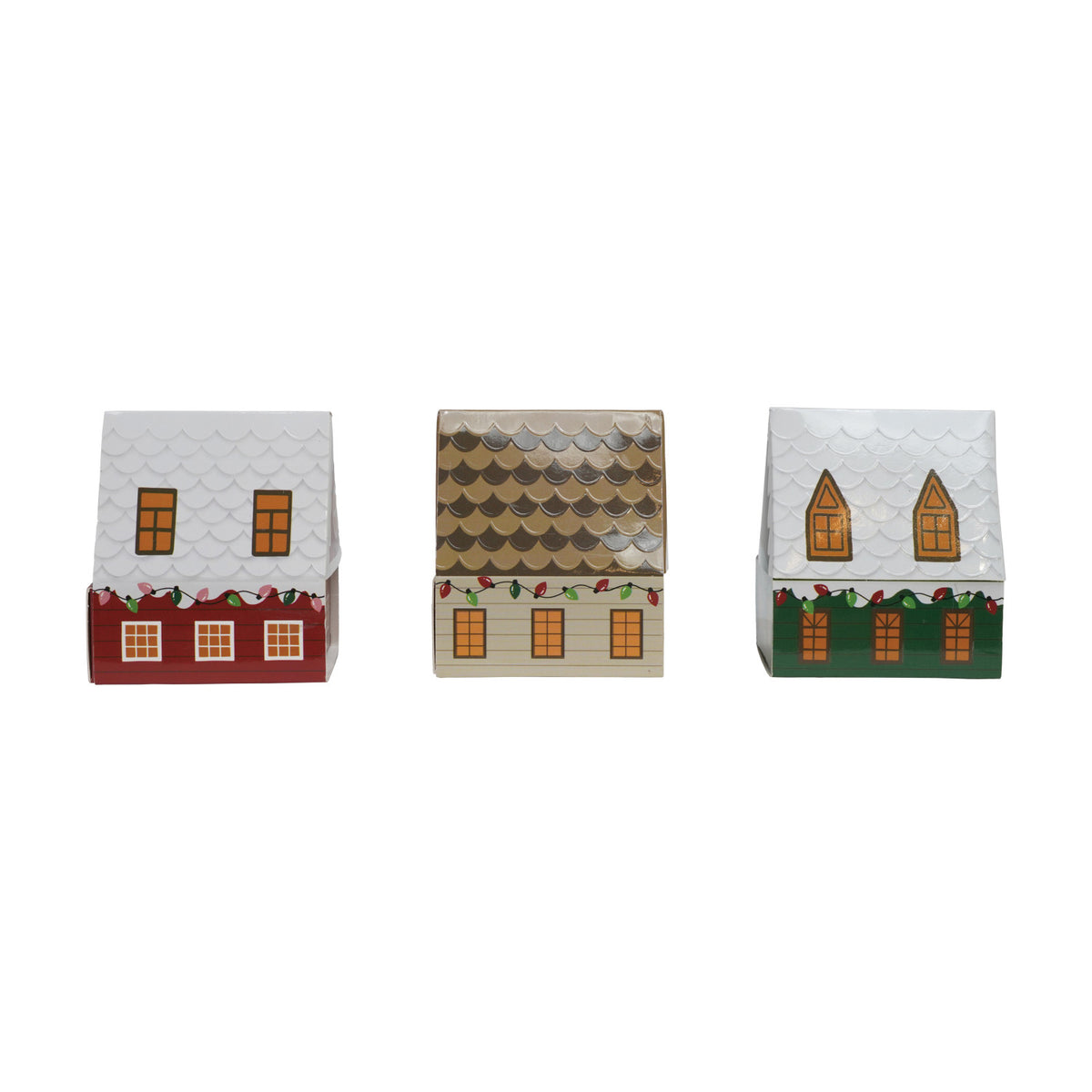 Christmas House-Shaped Safety Matches