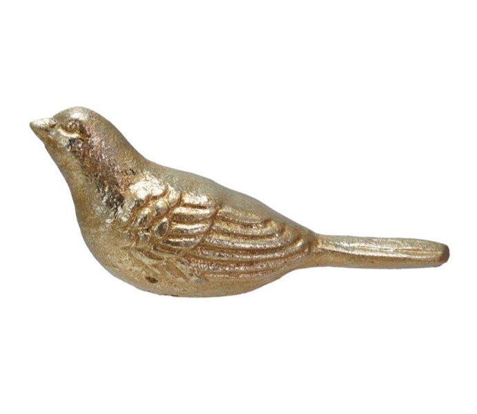 Gold Cast Iron Bird
