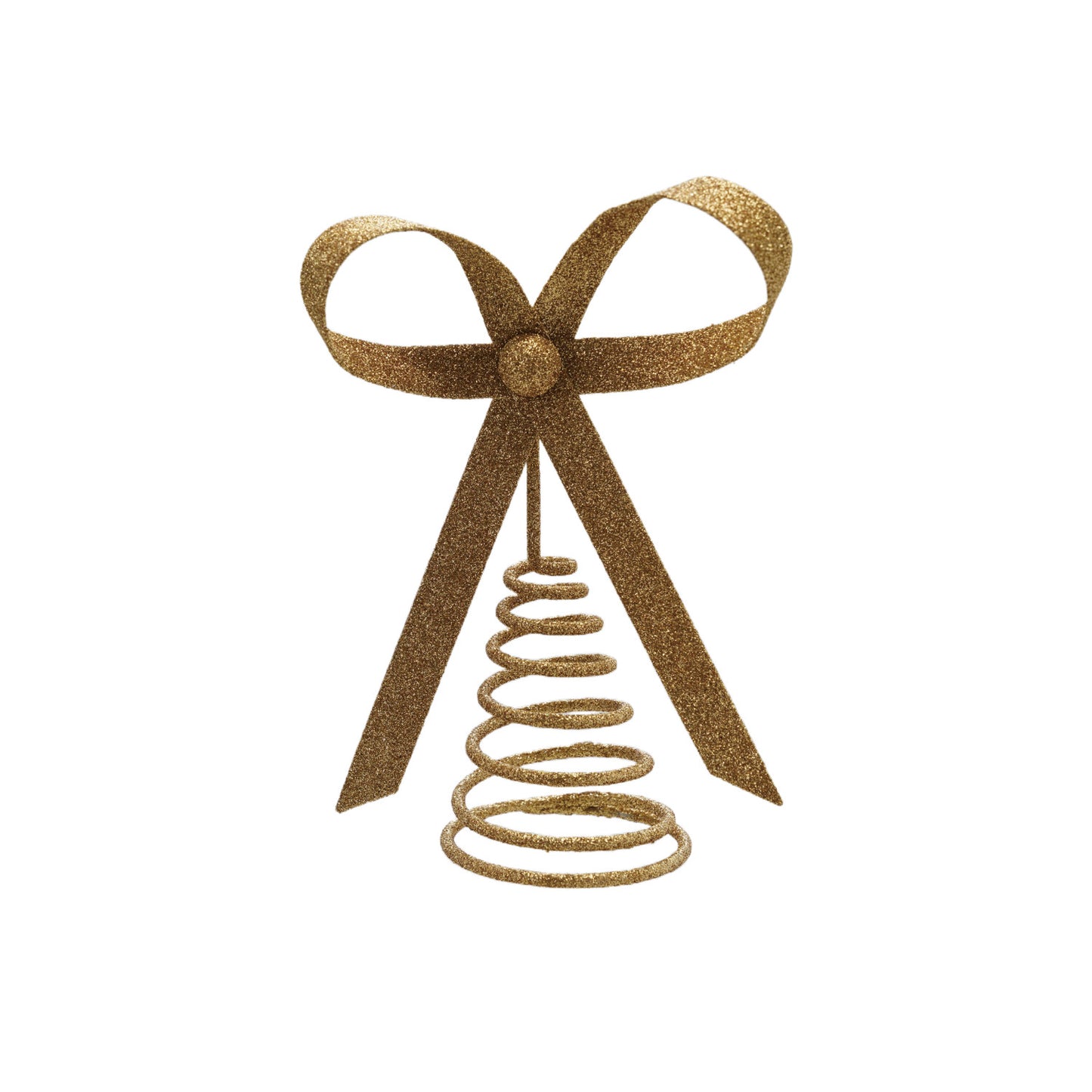 Gold Bow Tree Topper