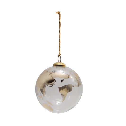 Glass Ball Globe Ornament