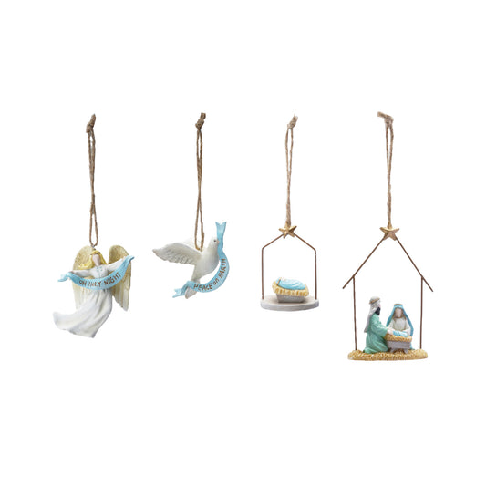 Holiday Icon Ornament | Set of 2