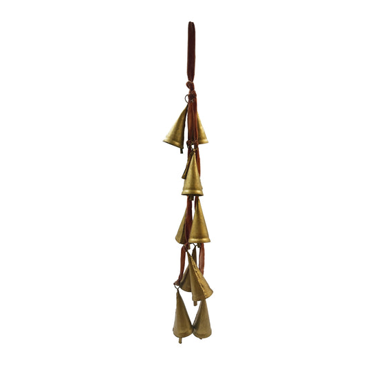 Bells Strung w/ Velvet Ribbon