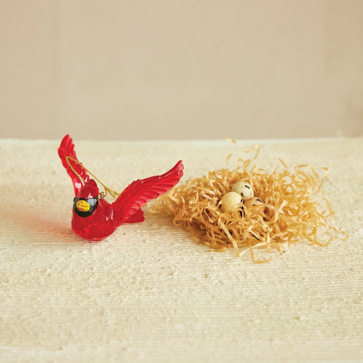 Flying Cardinal Ornament