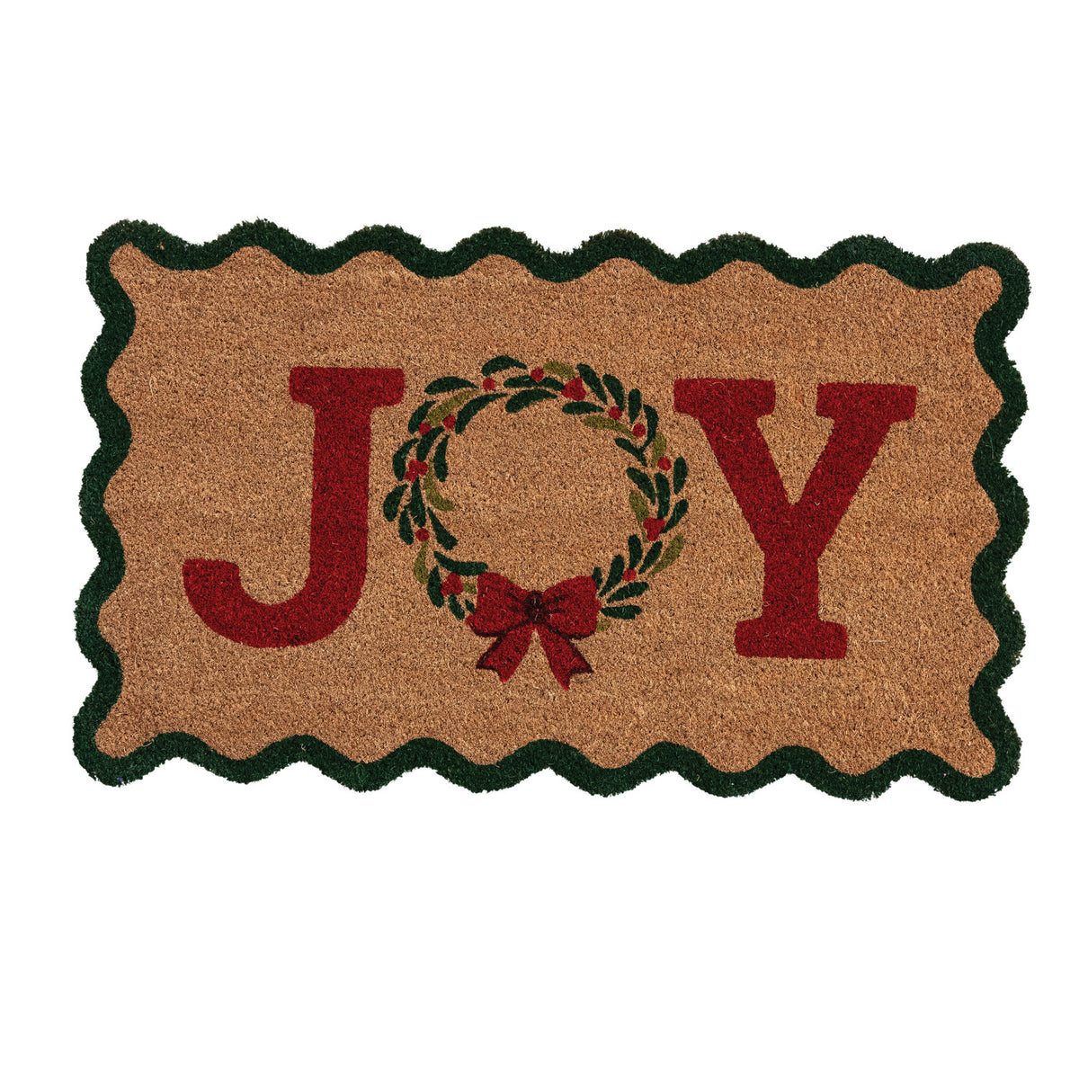 Scalloped JOY Coir Door