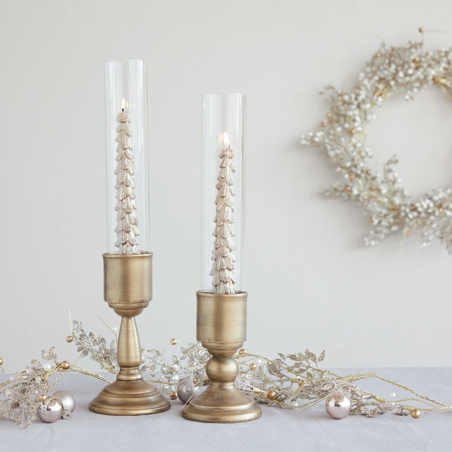 Hurricane Vase Taper Holder