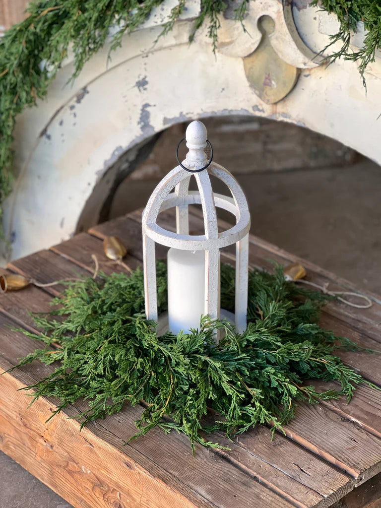 Emerald Falls Candle Ring | 6.5"