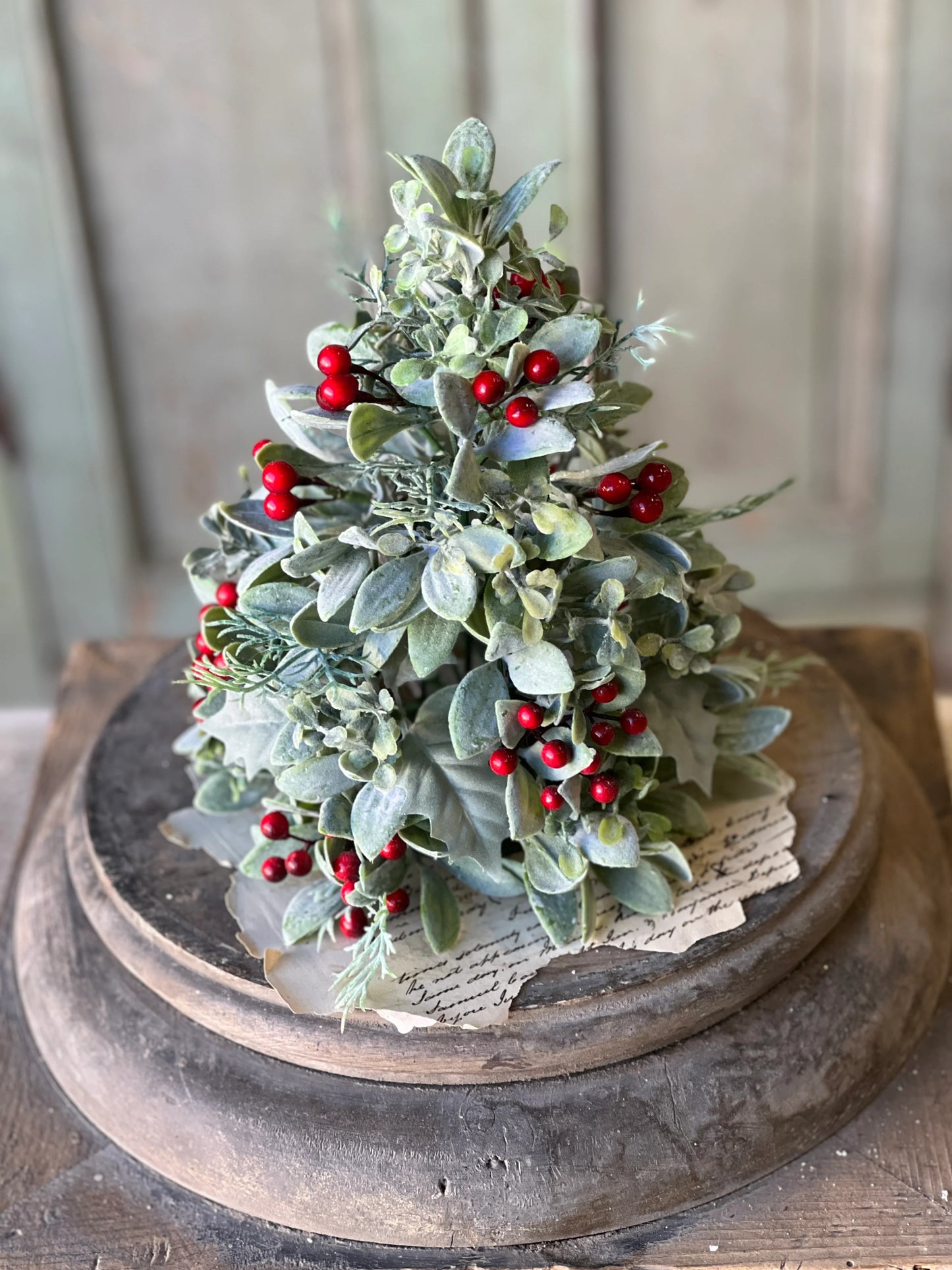 9" Berry Bright Greens Tree