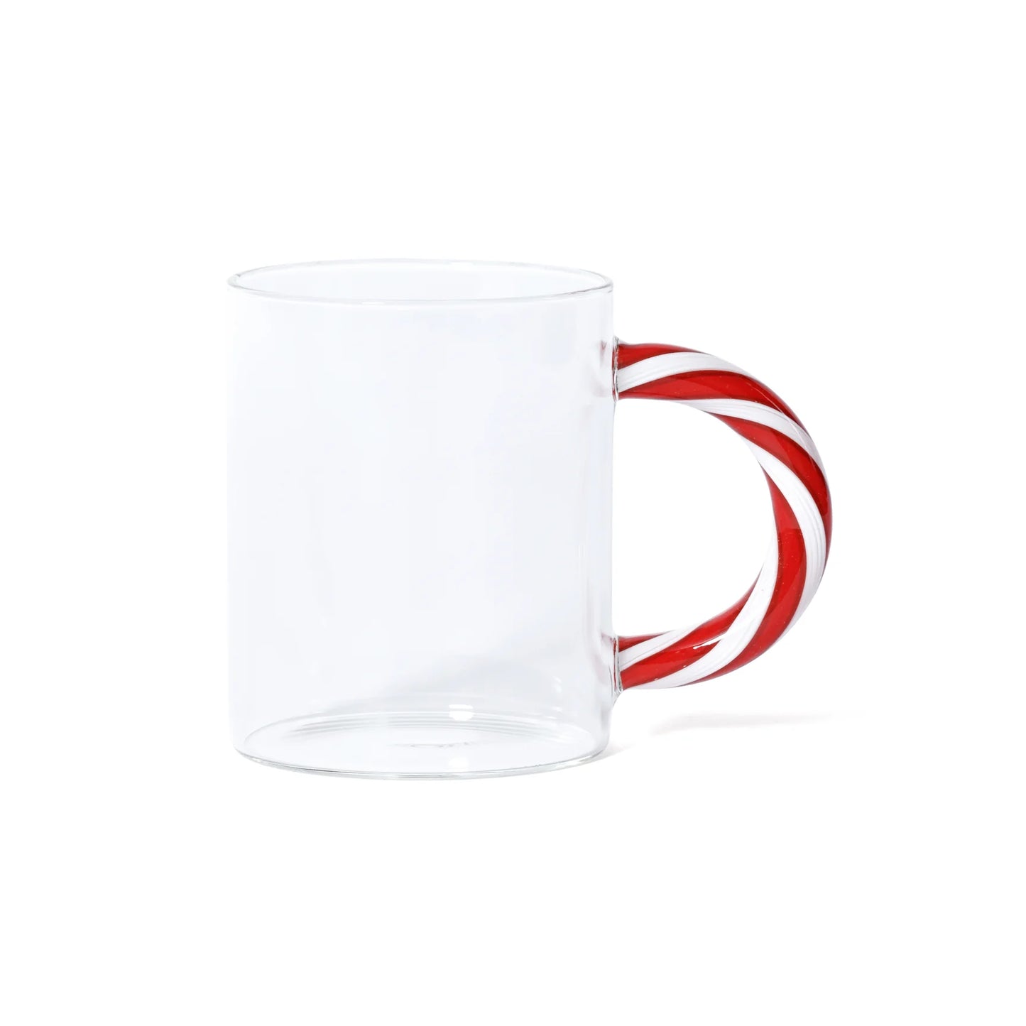 Glass Holiday Mug