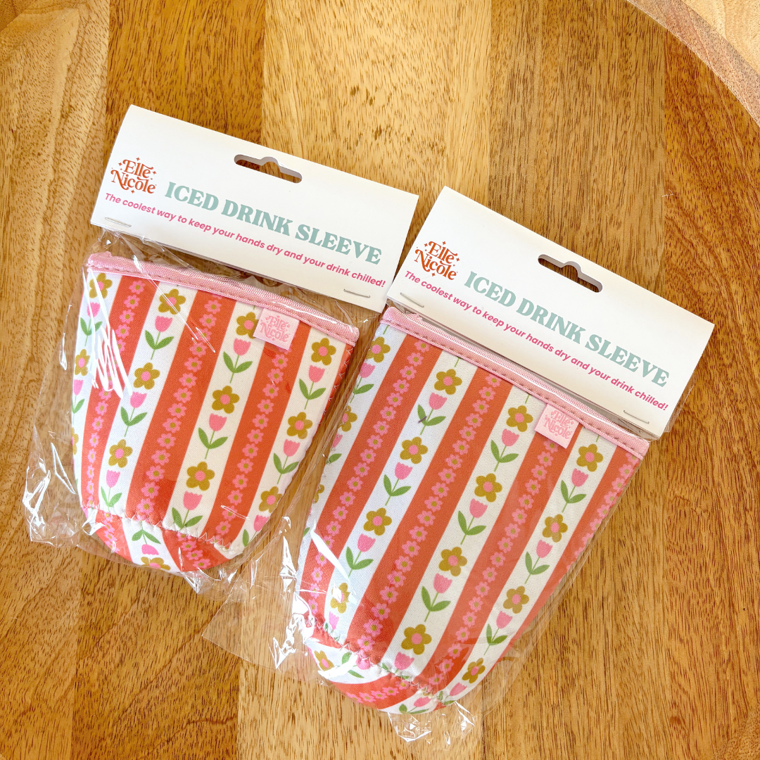 Coffee Cup Cover | Tulip Stripes SMALL
