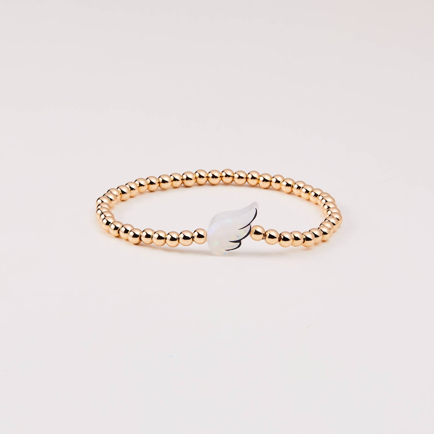 Holy Water Angel Wing Bracelet | Gold