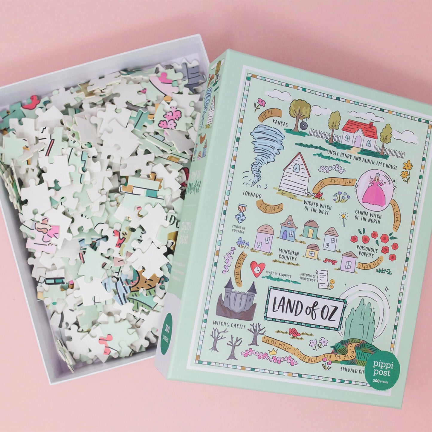 The Wizard of Oz Map Puzzle