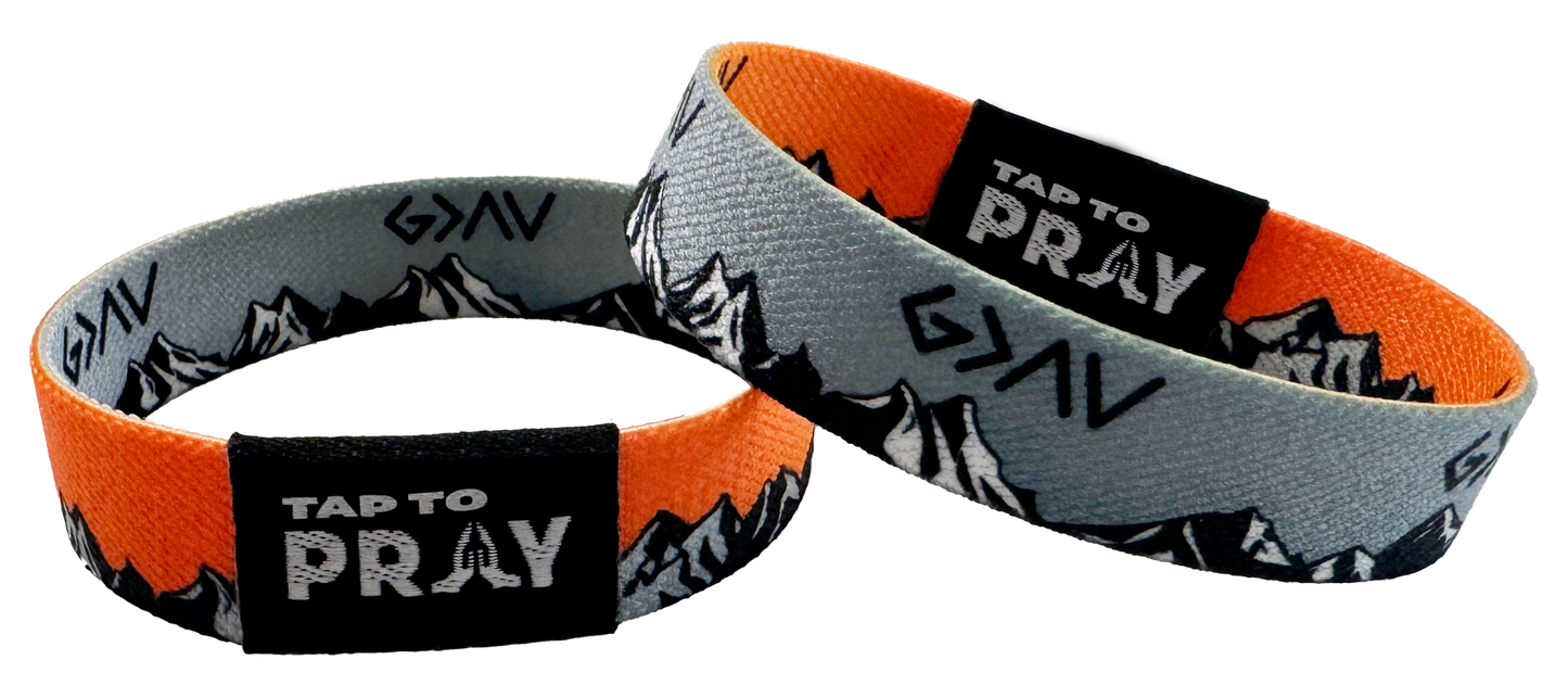 Versible Tap To Pray Band | River Rock Camo Color - L