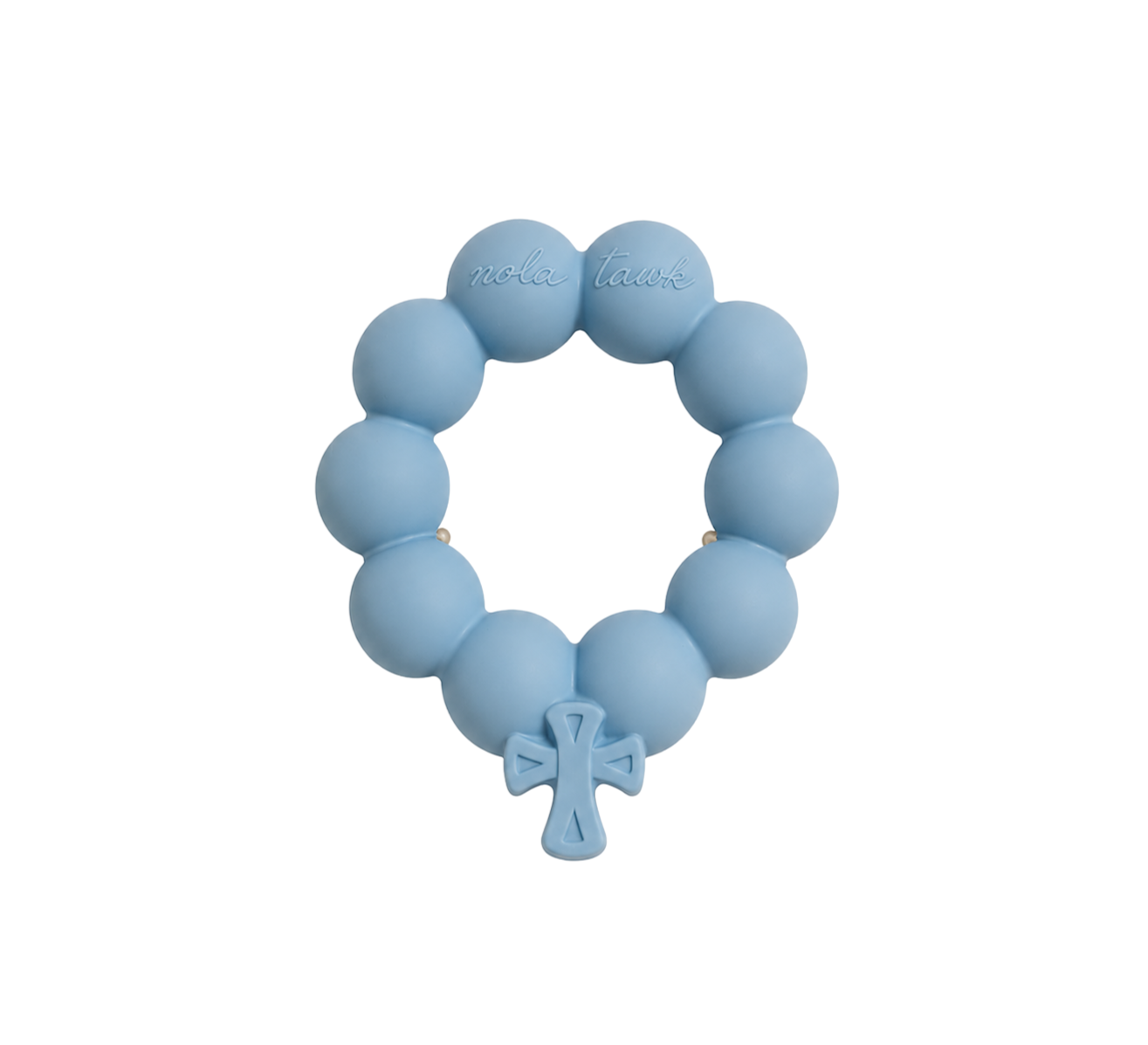 Blue Blessing Beads Teether