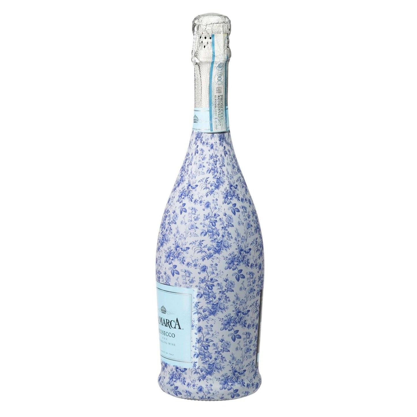 Beau Bottles Wrap | Grand-millenial Blue Floral