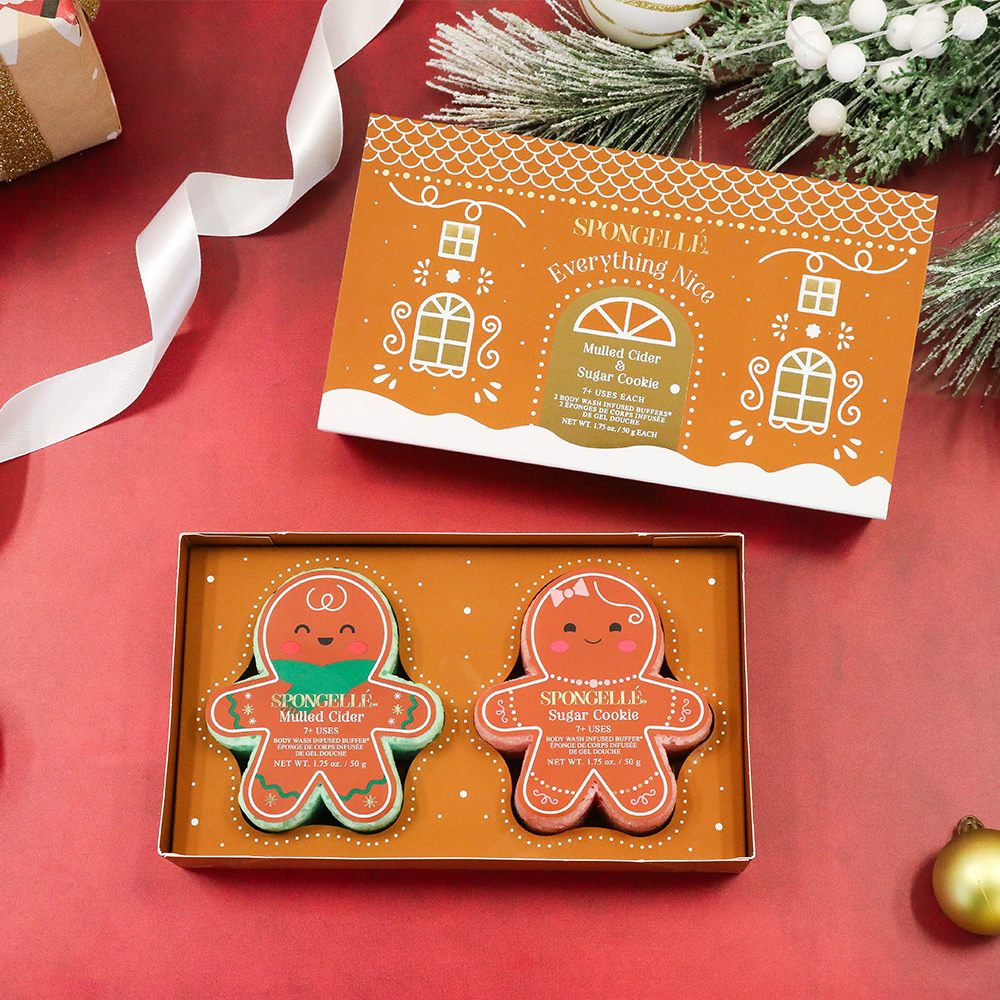 Spongellé | Everything Nice Gingerbread Holiday Gift Set