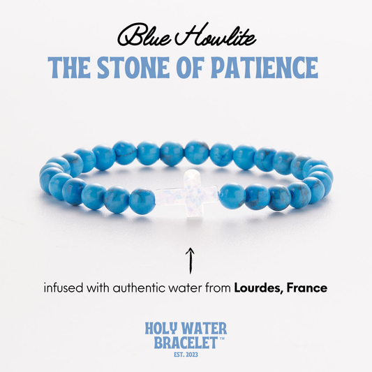 Holy Water Bracelet | Blue Howlite