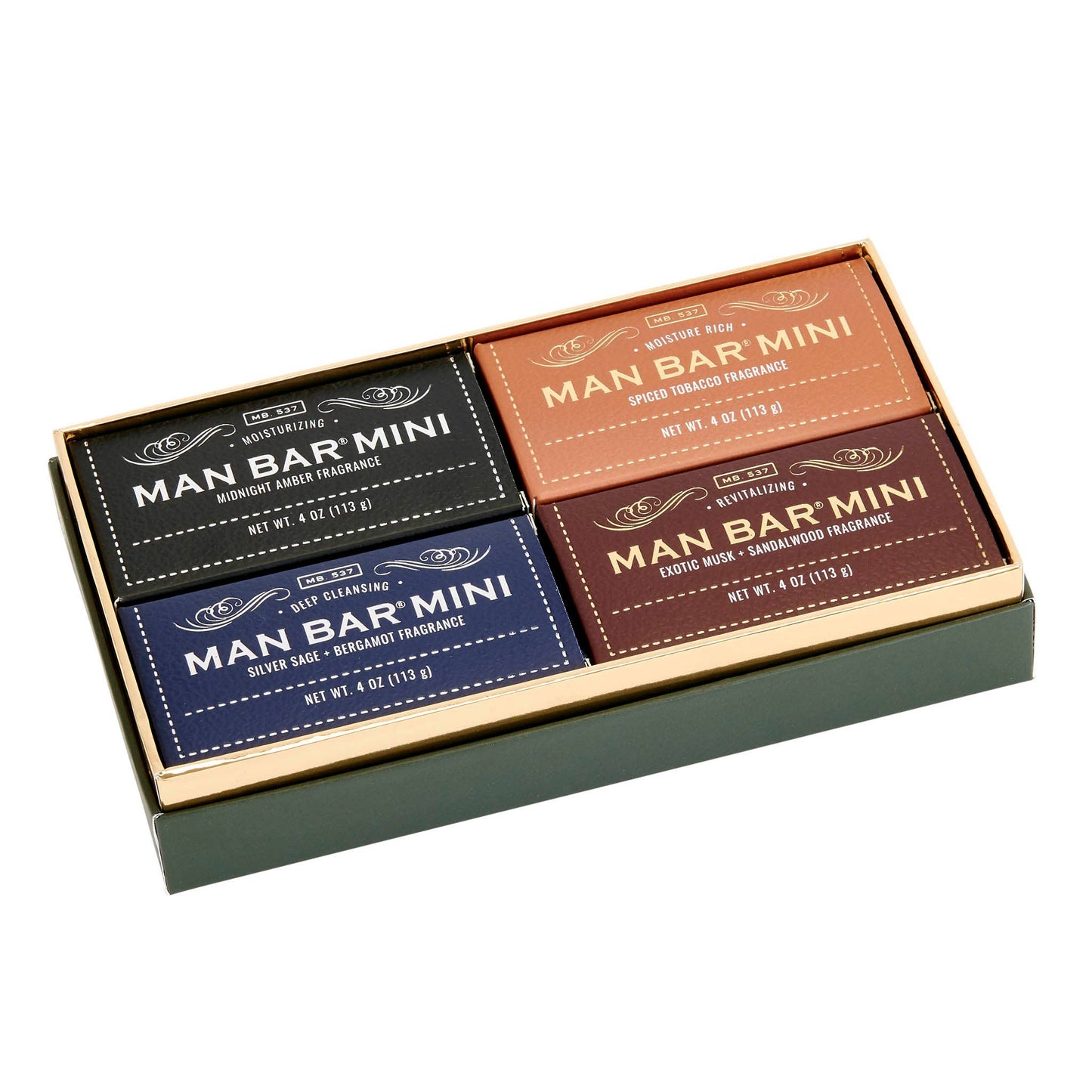 Man Bar Soap - Mini 4pc Set