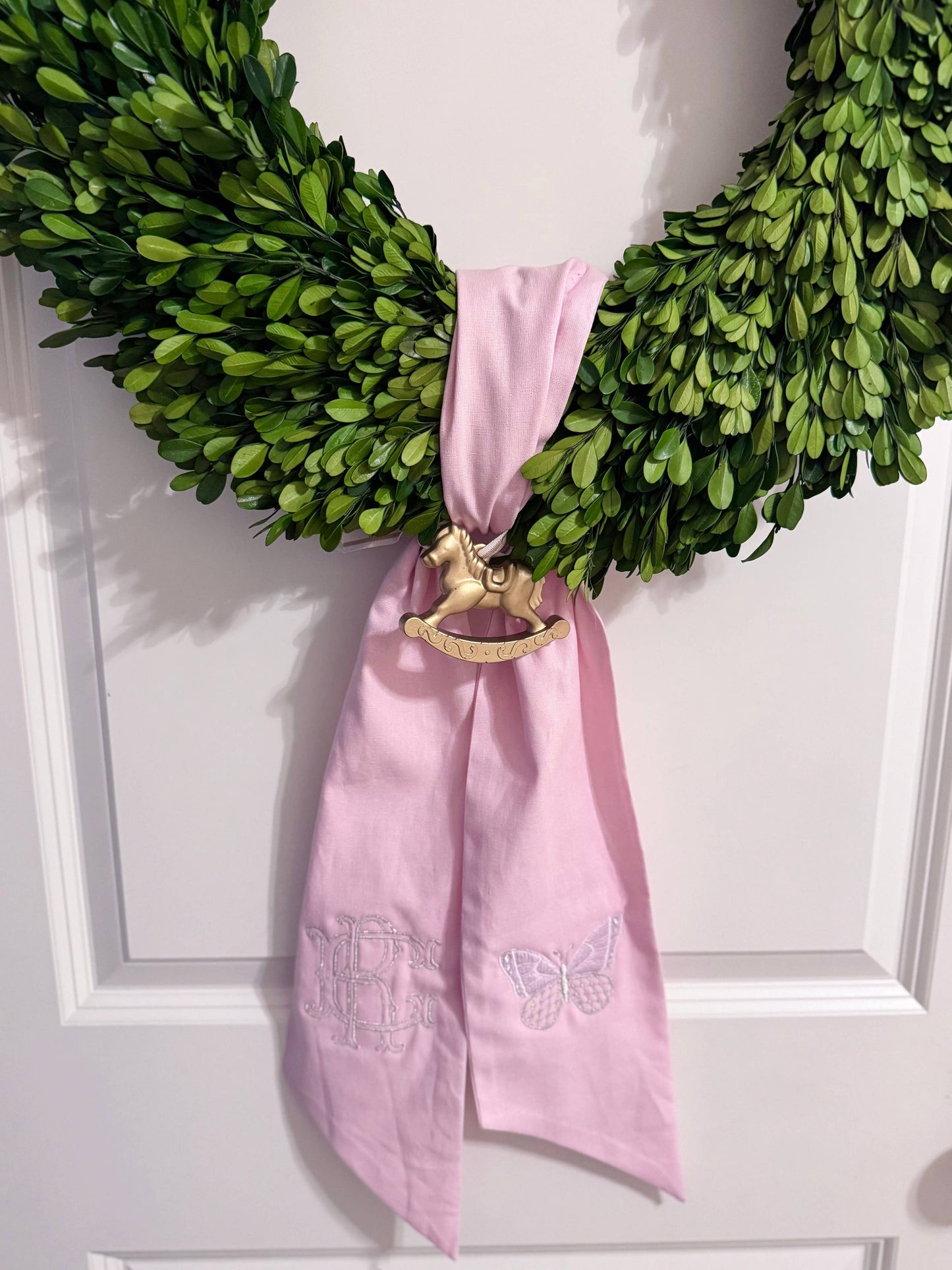 Wreath Ornament | Rocking Horse