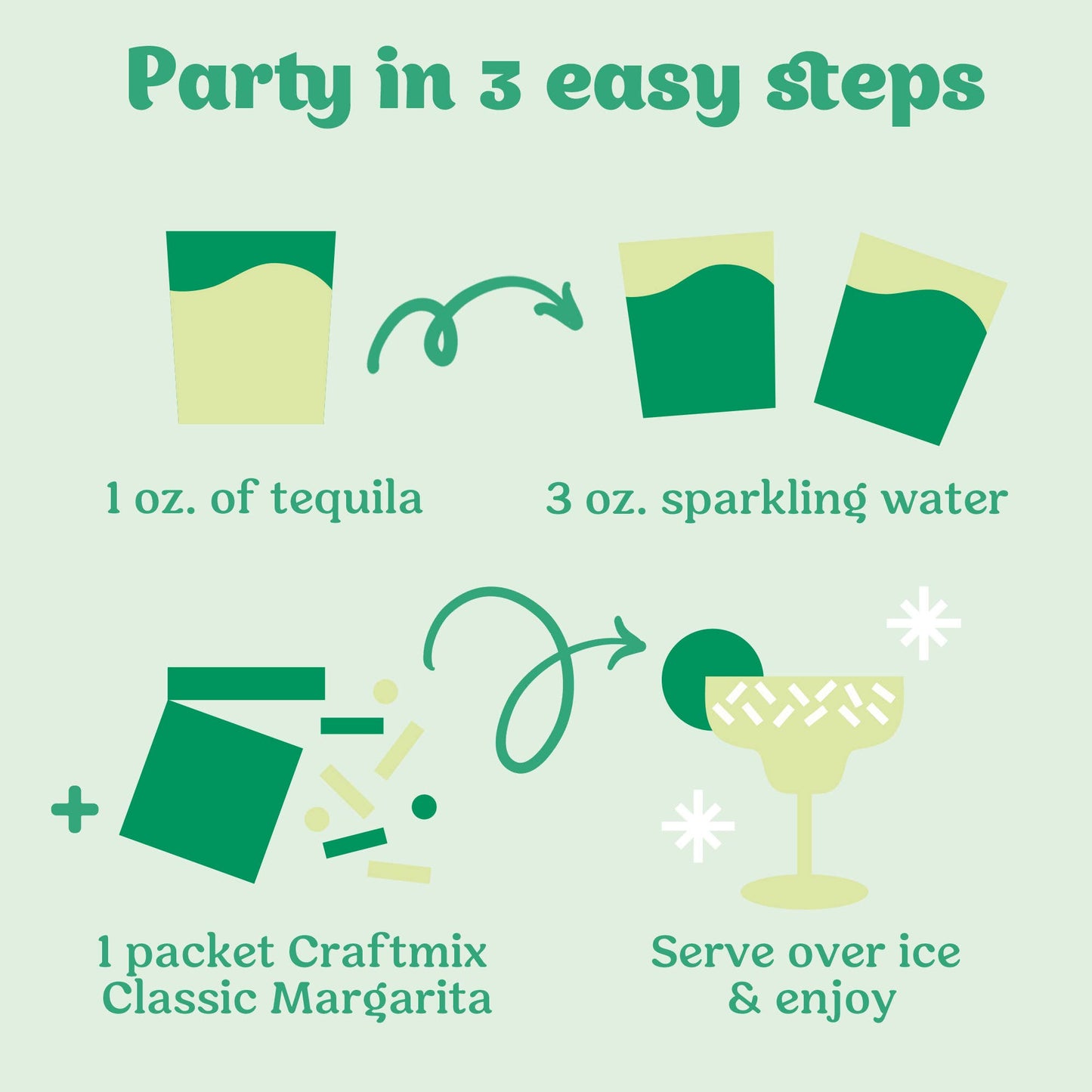 Classic Margarita Cocktail Mixer Pack