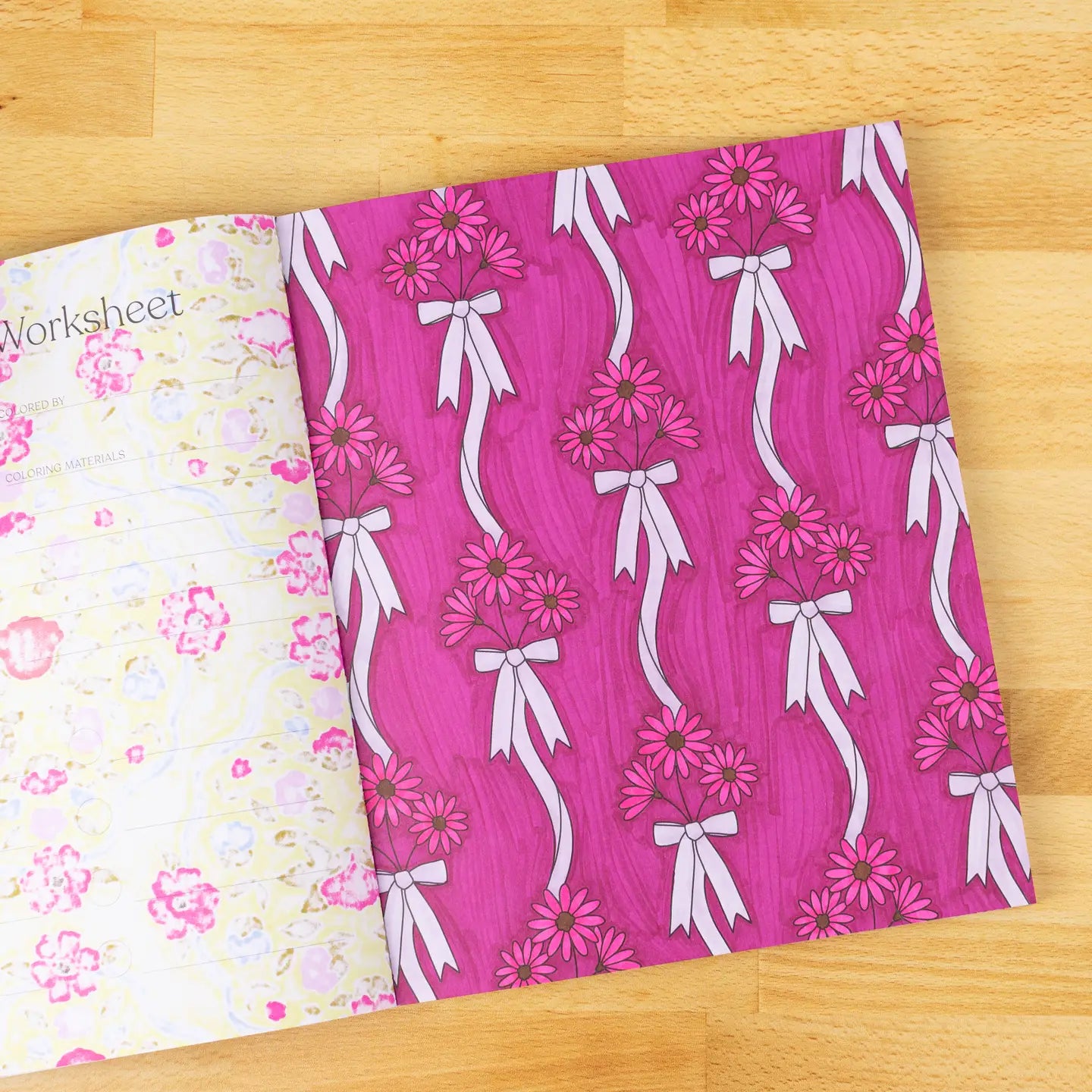 Wallflower Coloring Book