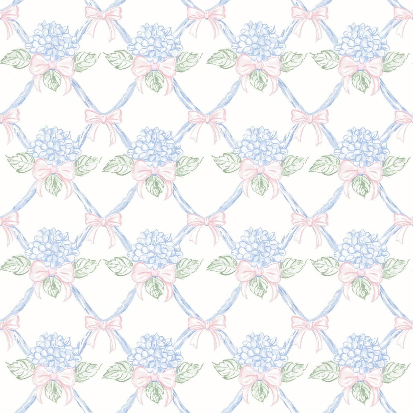 Beau Bottles Wrap | Hydrangea Lattice