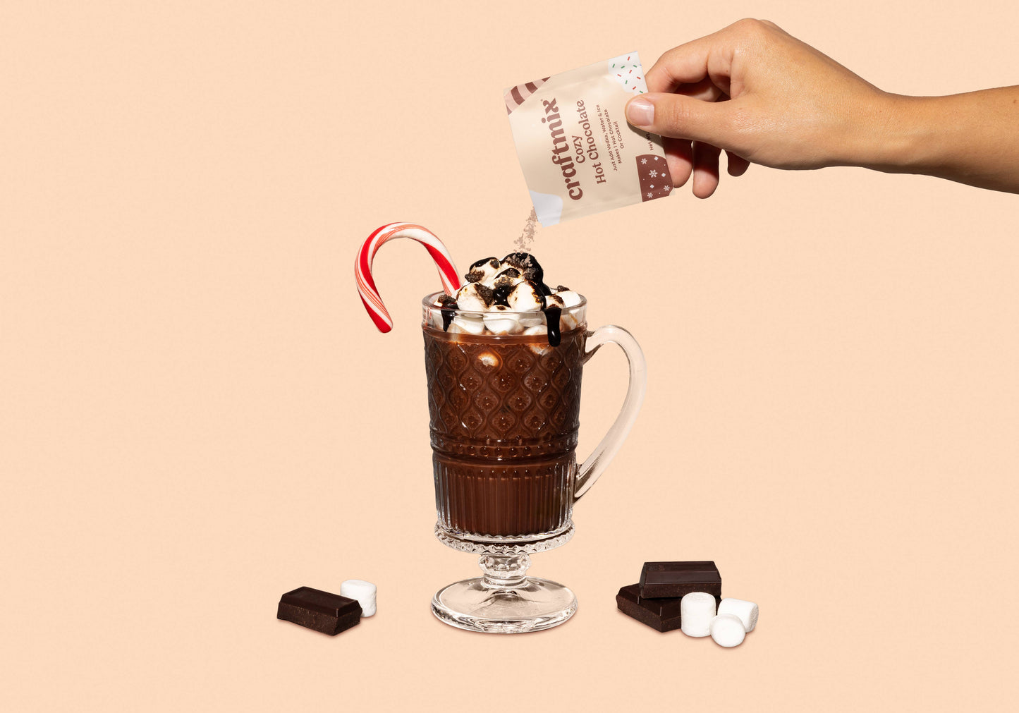 Cozy Hot Chocolate Mixer | 12 Servings Pack
