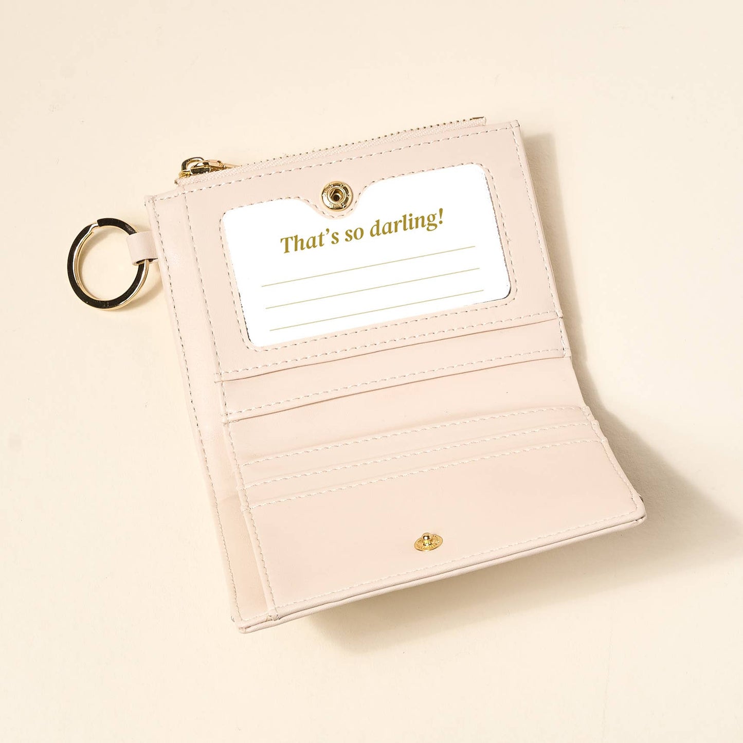 Luxe Pocket Wallet | Oat