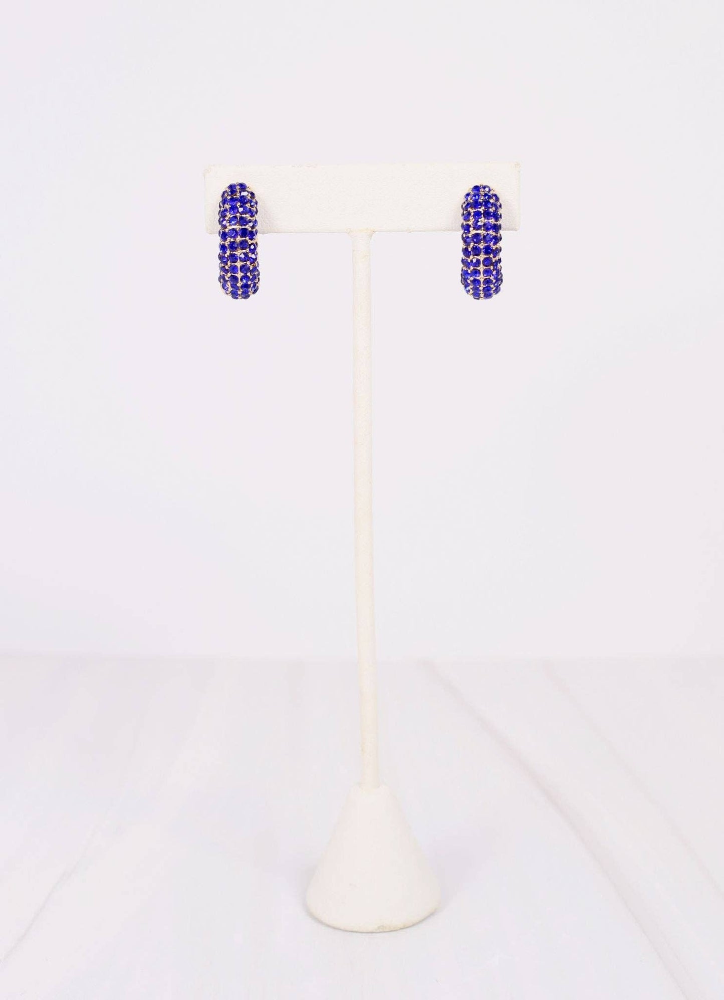 Sewell CZ Hoop Earring | BLUE